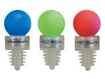 3 TAPONES BOTELLA LED AZUL VERDE Y ROJO