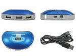 USB 2.0 HUB, 1 x MACHO A 4 x USB-A HEMBRA - LONGITUD DEL CABLE 1m