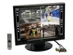 VIDEOGRABADORA DIGITAL H.264 DE 4 CANALES PANTALLA LCD + ETHERNET + USB