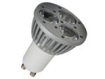 BOMBILLA LED 3 x 1W 220V GU10 AZUL