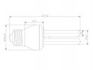 BOMBILLA BAJO CONSUMO 7W 220V E27