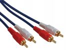 CABLE AUDIO 2 X RCA MACHO A 2 X RCA MACHO 5M