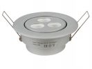 PLAFÓN LED 3x1W CON DRIVER LUZ BLANCA