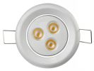 PLAFÓN LED 3x1W CON DRIVER LUZ BLANCA