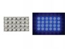 MÓDULO DE ILUMINACIÓN LEDS AZULES 12V 34X20MM