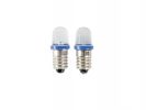 BOMBILLAS LED AZULES E10 12VDC