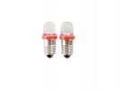 BOMBILLAS CON LEDS ROJOS E10 12VDC