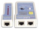 COMPROBADOR DE CABLE LAN PARA RJ45 (8P8C), RJ12 (6P6C), RJ11 (6P2C), RJ10 (4P4C)