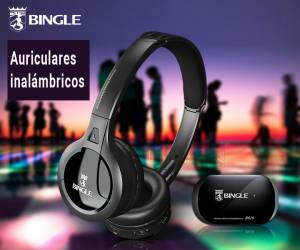 AURICULARES INALÁMBRICOS 30 METROS