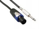 CABLE DE ALTAVOZ CONECTOR DE 2 POLOS MACHO A CONECTOR MONO MACHO DE 6.35MM 10M