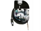 CABLE DE ALTAVOZ CONECTOR DE 2 POLOS MACHO A CONECTOR MONO MACHO DE 6.35MM 10M