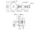 MOTOR PASO A PASO 24VDC/600MA ÁNGULO 7.5° / 48 PASOS 24V