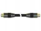 CABLE S-VHS 4 POLOS MINI-DIN A 4 POLOS MINI-DIN NIQUELADO/PUNTA DORADA 5M