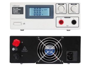 FUENTE DE ALIMENTACIÓN CONMUTADA DC 0-30 VDC / 0-20 A MÁX. PANTALLA LCD