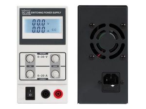 FUENTE ALIMENTACIÓN CONMUTADA DC 0-30 VDC A 0-10A PANTALLA LCD