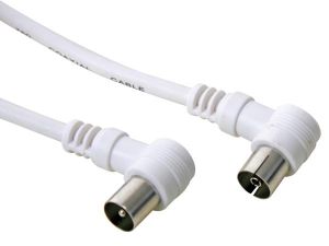 CABLE COAXIAL ANTENA CONECTORES 90° 1.5M