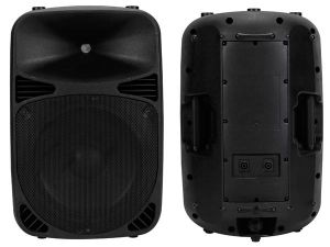 CAJA ACÚSTICA ALTAVOZ 2 VÍAS ABS REJILLA 500W 15