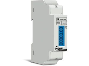 MEDIDOR KWH MONOFÁSICO PARA MONTAJE EN CARRIL DIN 1 MÓDULO