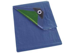 LONA AZUL VERDE 2 X 3 METROS IMPERMEABLE CUBRIDOR