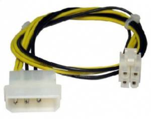 CABLE ADAPTADOR PIN MOLEX A P4/64 ATX 12V POWER CUADRADO