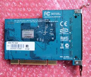 TARJETA RED REDNCOMPUTING X550 5 PUERTOS CONTROL REMOTO ESCRITORIO PCI