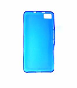 FUNDA SILICONA AZUL BQ AQUARIS M5.5