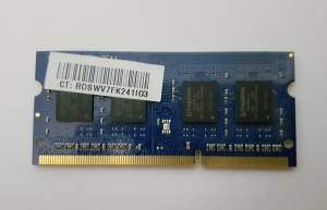 MEMORIA KINGSTON RAM 4GB PC3L 12800S DDR3 PORTATIL