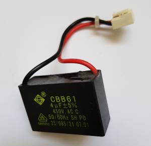 CAPACITOR 4µF 450V AC CBB61