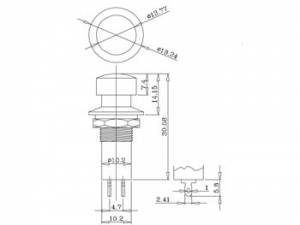 PULSADOR OFF ON ROJO 3A 125V