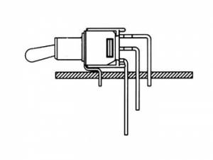 INTERRUPTOR DE PALANCA SUBMINIATURA ON-OFF-ON