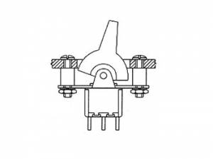 INTERRUPTOR BASCULANTE PADDLE DPDT CI VERTICAL