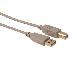 CABLE USB MACHO A - MACHO B 2.5 METROS