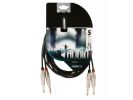 CABLE 2 X JACK MONO 6.35MM A 2 X JACK MONO 6.35MM 5 METROS