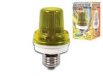 LÁMPARA ESTROBOSCÓPICA EN MINIATURA COLOR AMARILLO 3.5W CASQUILLO E27