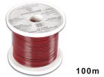 CABLE SONIDO ALTAVOZ CCA 2 X 0.50MM² ROJO NEGRO 100 METROS