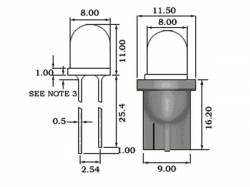 2 LÁMPARAS LED T8 COCHE 12V BLANCO