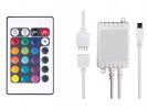 CONTROLADOR LED RGB CON MANDO A DISTANCIA 24 BOTONES