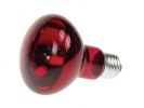 BOMBILLA ROJA E27 60W R80