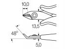 ALICATES DE CORTE OBLICUO ELECTRONIC 138MM