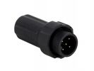 CONECTOR MULTIPIN MACHO 5 POLOS PIN RESISTENTE AL AGUA IP68