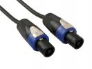 CABLE DE ALTAVOZ NEUTRIK SPEAKON 2X2.5MM² CONECTOR DE 2 POLOS MACHO A CONECTOR