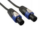 CABLE DE ALTAVOZ NEUTRIK SPEAKON 2X2.5MM² CONECTOR DE 2 POLOS MACHO A CONECTOR