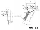 MOTOR PASO A PASO 12VDC 60MA