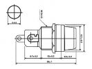 PORTAFUSIBLES 5 x 20mm, MONTAJE CHASIS