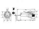 PORTAFUSIBLES 6.35 x 32mm MONTAJE CHASIS