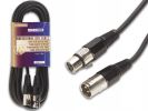 CABLE XLR PROFESIONAL XLR MACHO A XLR HEMBRA 6 METROS