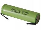 NI-MH 1.2V-2000mAh CON CONEXIONES DE SOLDADURA