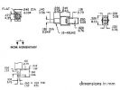 PULSADOR SUBMINIATURA VERTICAL SPST OFF-(ON)