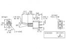 INTERRUPTOR DE PALANCA SPDT VERTICAL ON-OFF-ON