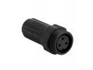 CONECTOR MULTIPIN HEMBRA RESISTENTE AL AGUA 3 POLOS